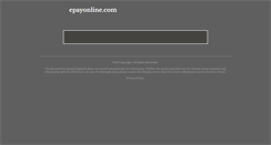 Desktop Screenshot of epayonline.com